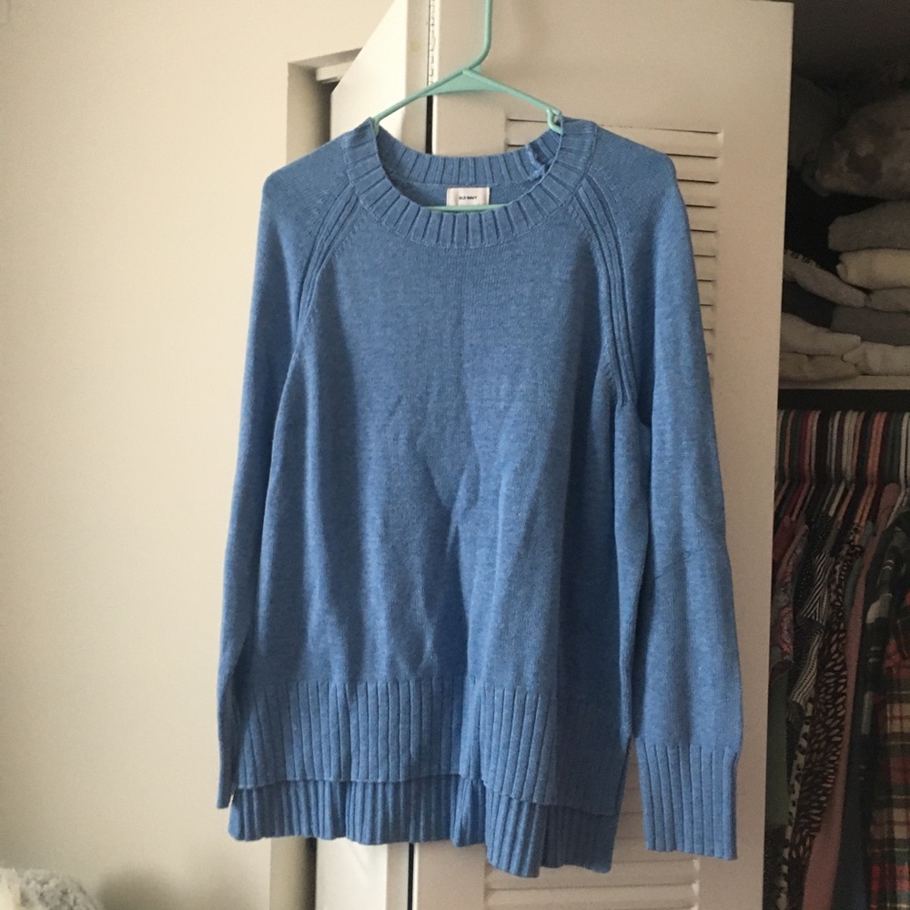 Blue sweater
